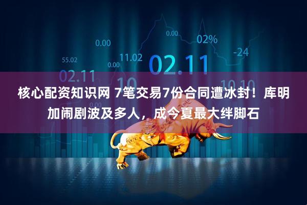 核心配资知识网 7笔交易7份合同遭冰封！库明加闹剧波及多人，成今夏最大绊脚石